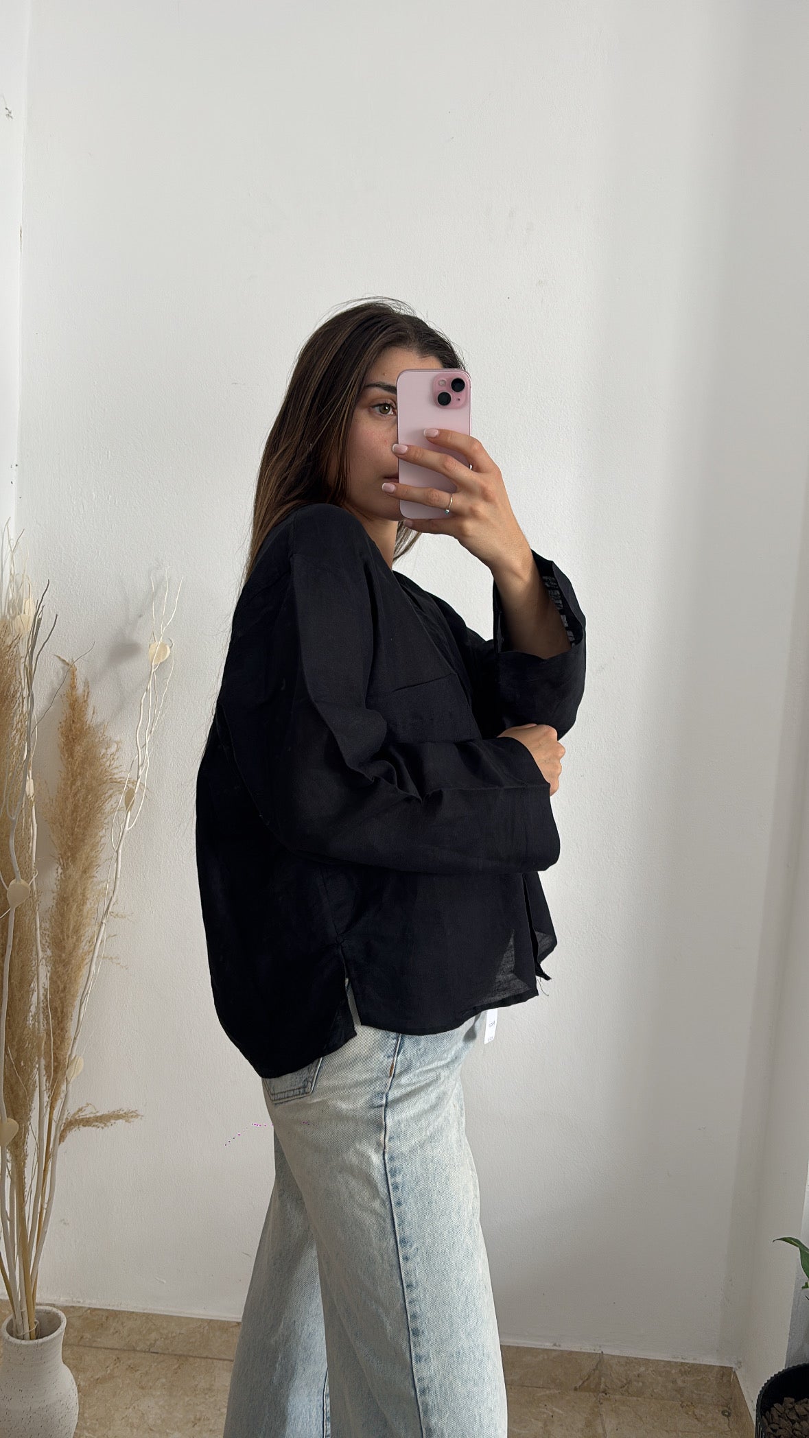 Camisa negra BAS talle L