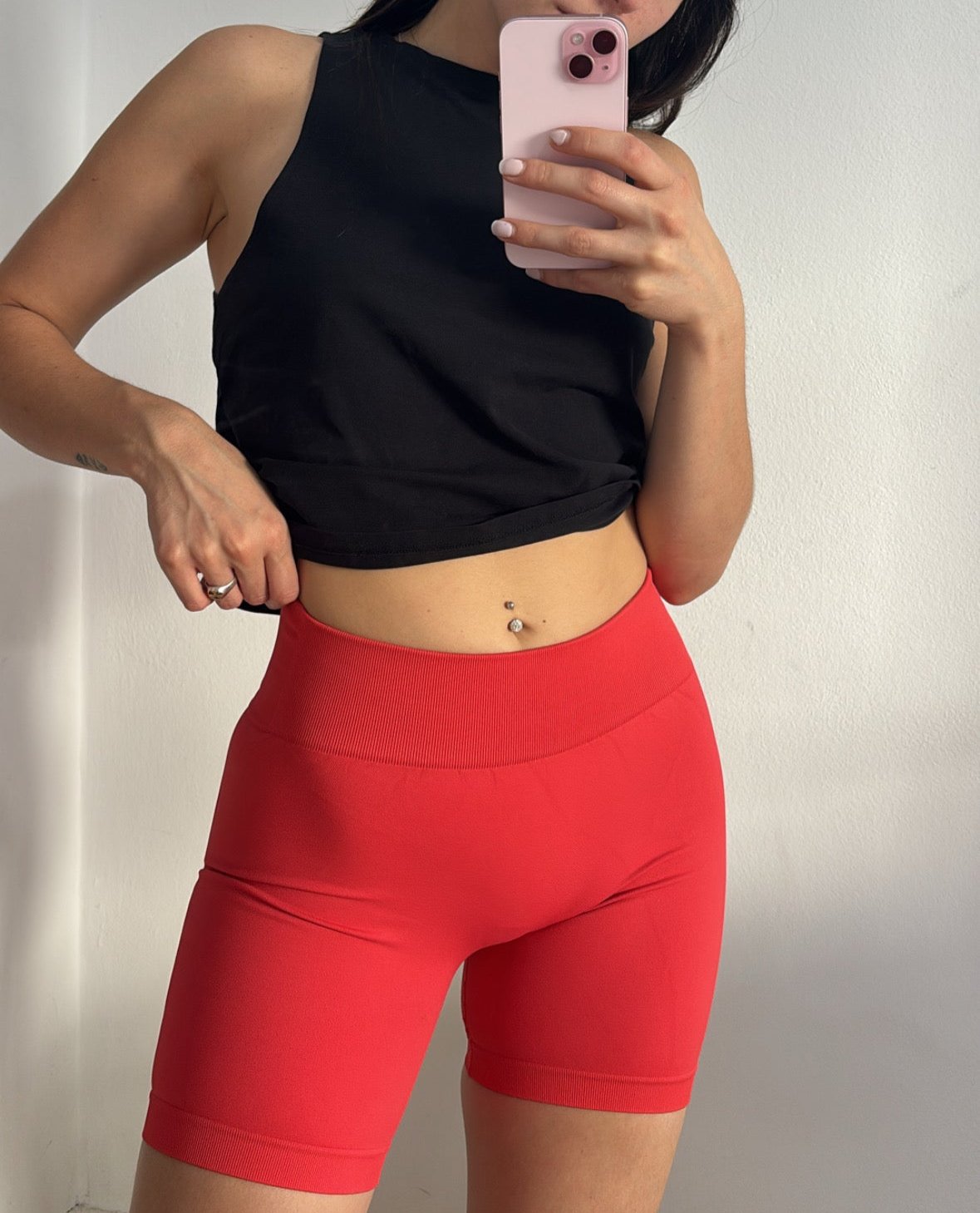 Short deportivo talle S c/frunce