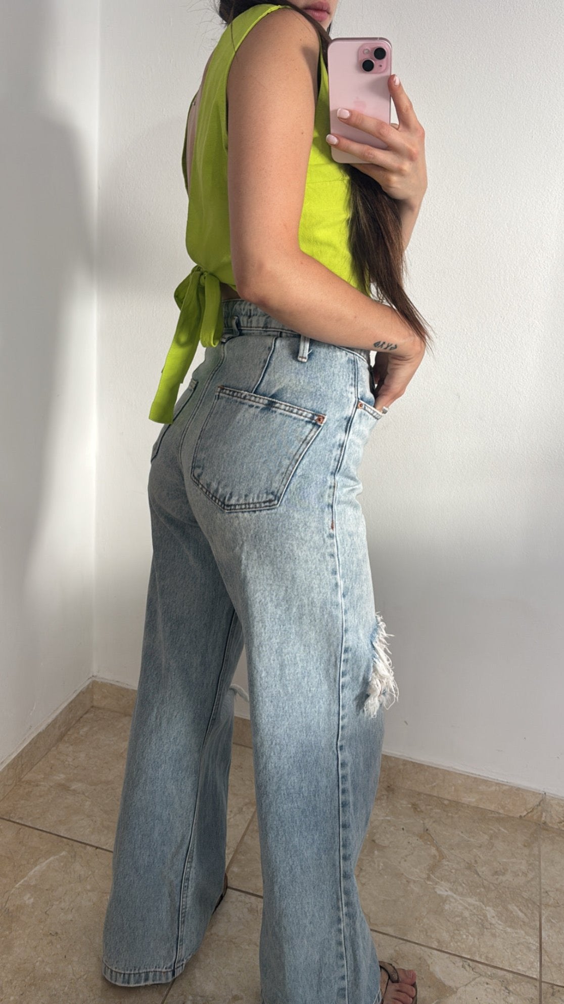 Wide leg RENNER talle 34 (26)