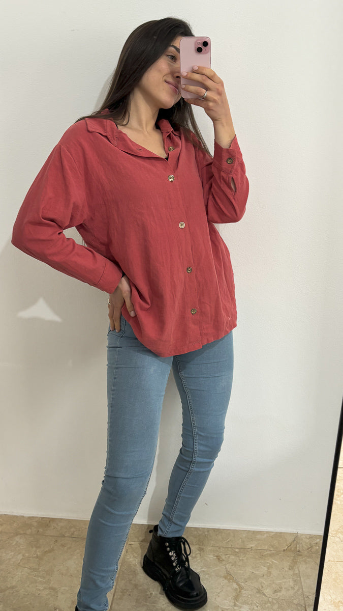 Jeans chupin celeste talle 26