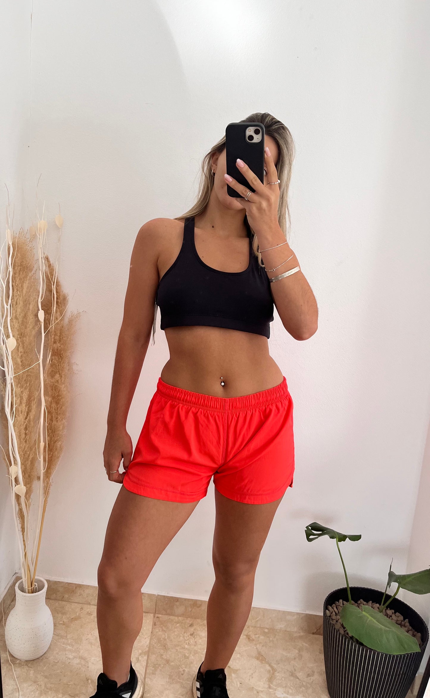 Short fluor talle M