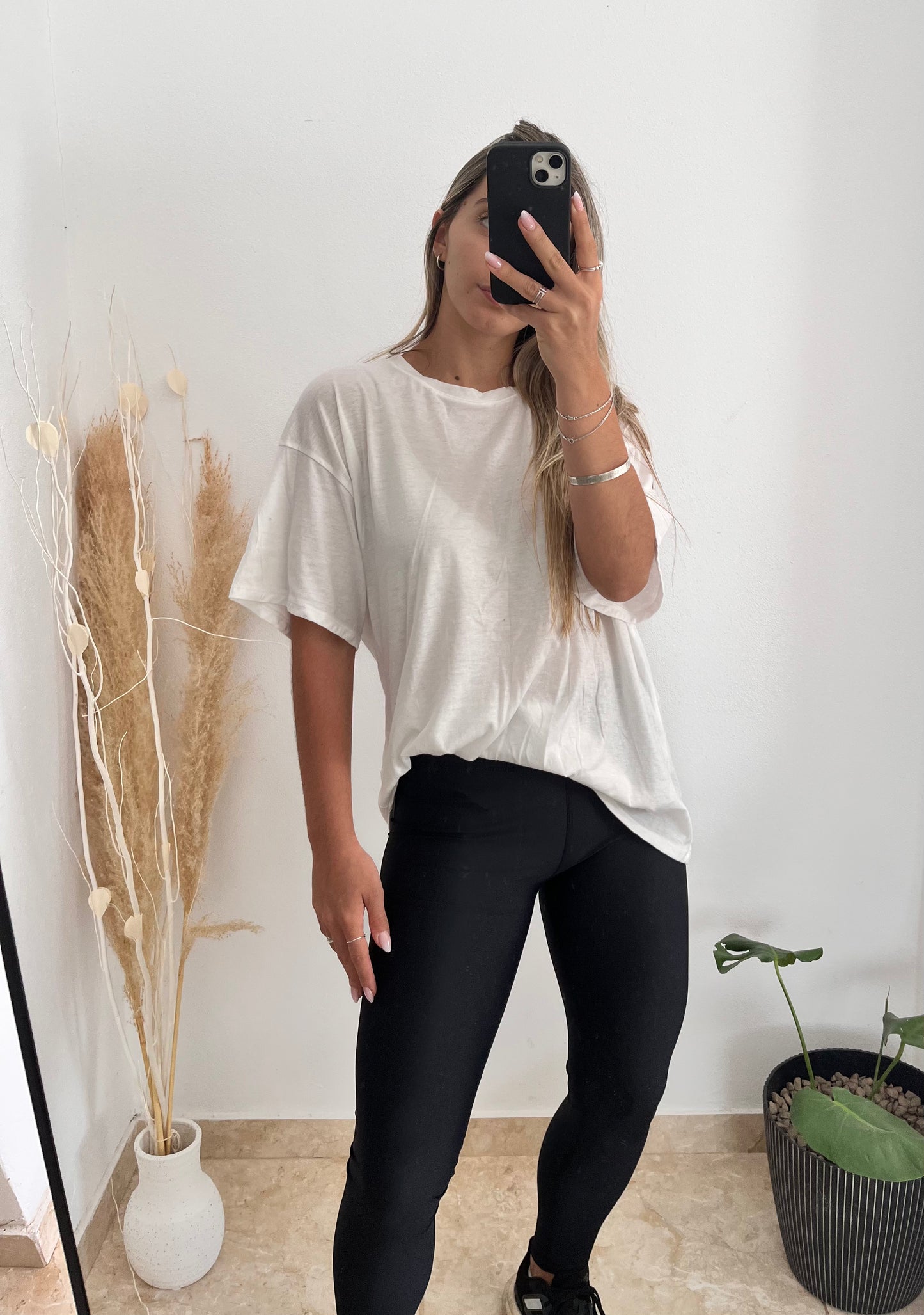Remeron blanco talle L