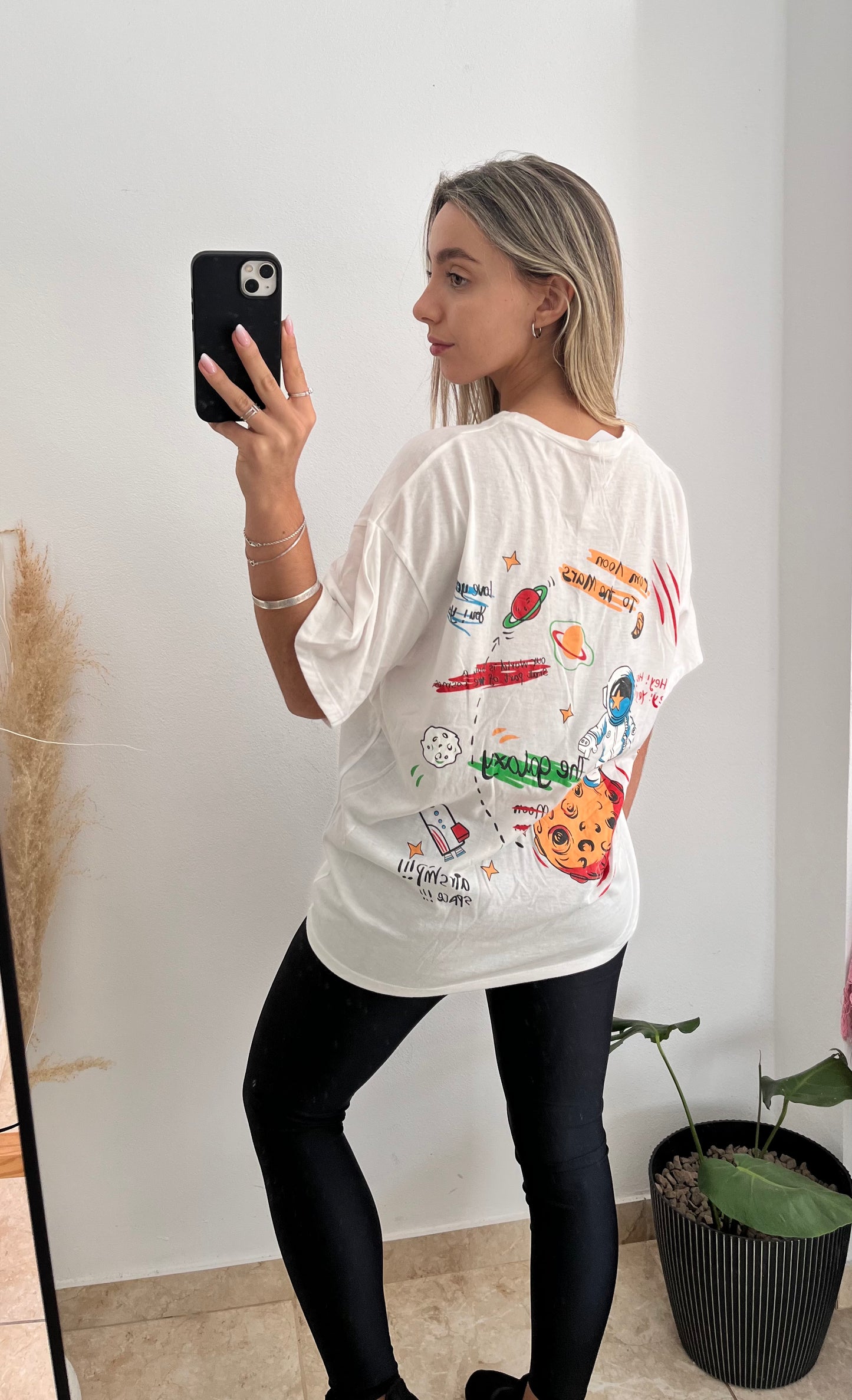 Remeron blanco talle L