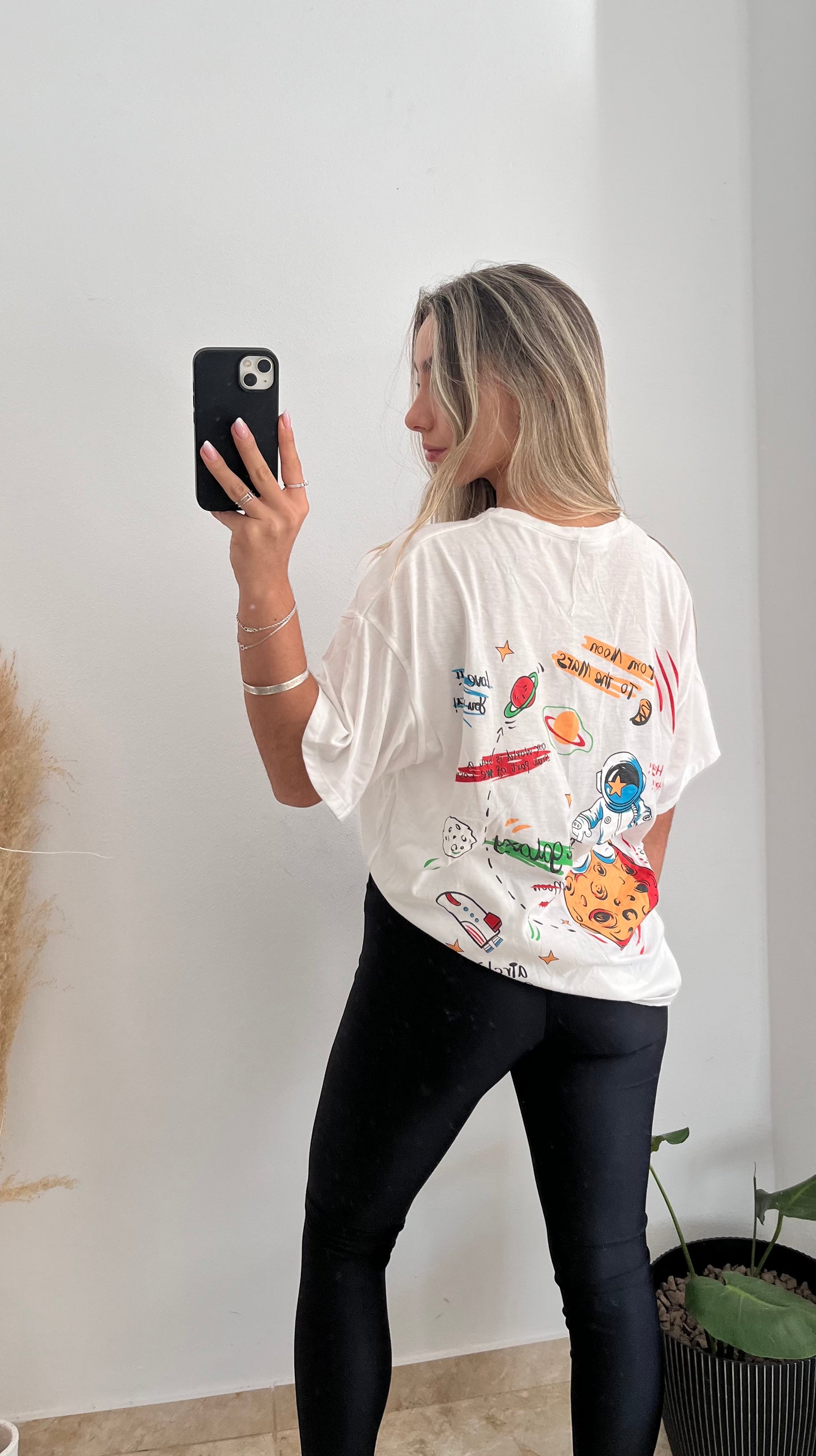 Remeron blanco talle L