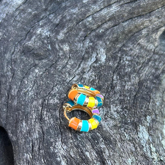 Caravana multicolor chica